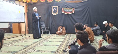 تصاویر/ برگزاری طرح ولایت در مدارس علمیه استان بوشهر