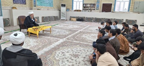 تصاویر/ برگزاری طرح ولایت در مدارس علمیه استان بوشهر