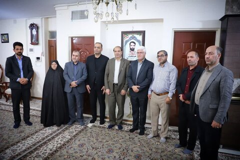 تصاویر/دیدار با خانواده شهید والامقام "علیرضا بادران" در اراک