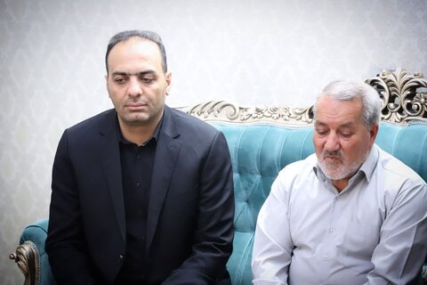 تصاویر/دیدار با جانباز سرافراز و فرزند معظم شهید "علی عاشوری" در اراک