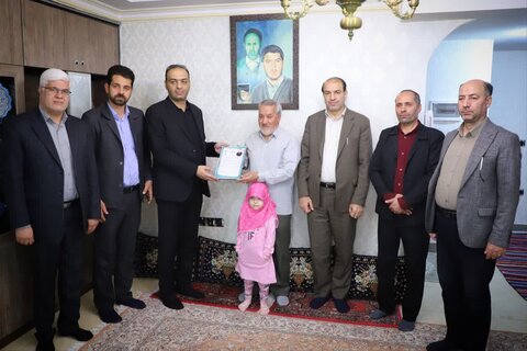 تصاویر/دیدار با جانباز سرافراز و فرزند معظم شهید "علی عاشوری" در اراک