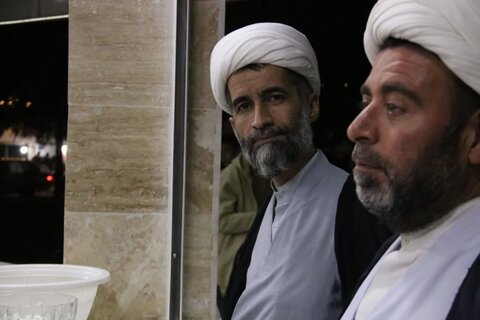 تصاویر/فعالیت طلاب مدرسه علمیه امام خمینی (ره)خمین در چایخانه امام رضا (ع)