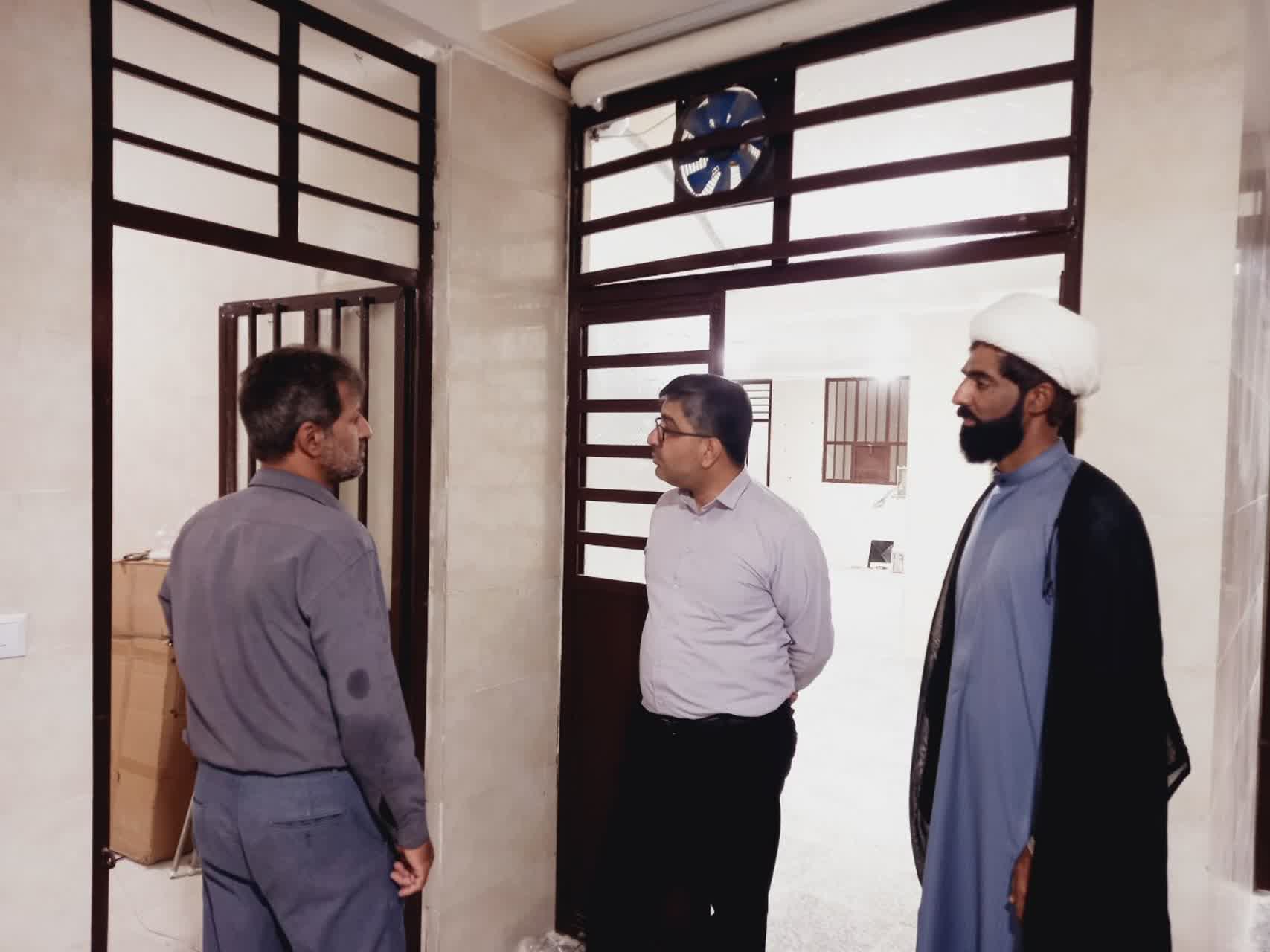 بازدید مدیر توسعه و عمران مرکز مدیریت حوزه علمیه از مدارس علمیه هرمزگان+عکس