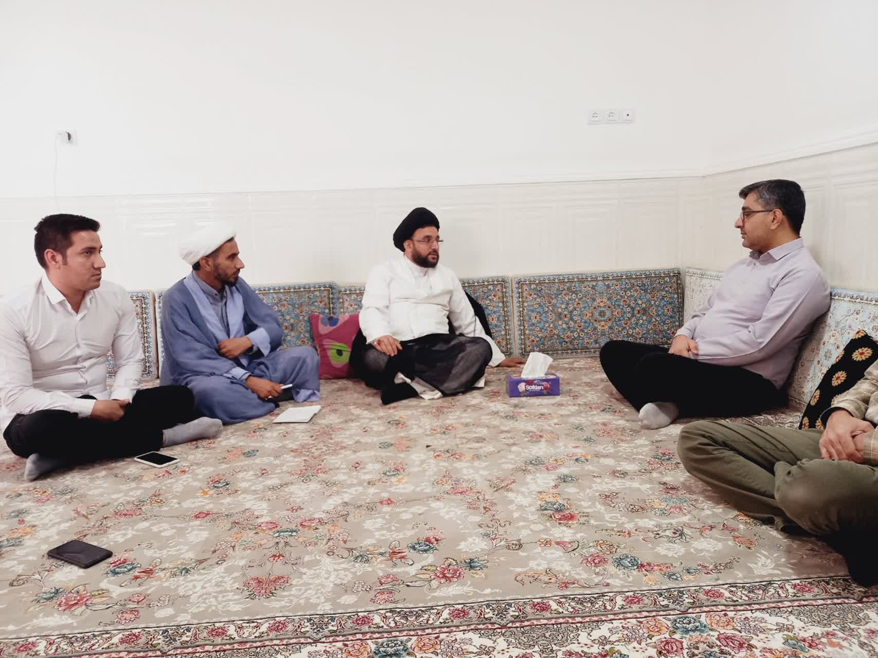 بازدید مدیر توسعه و عمران مرکز مدیریت حوزه علمیه از مدارس علمیه هرمزگان+عکس