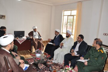 تصاویر/ جلسه قرارگاه راهبری مساجد شهرستان باروق