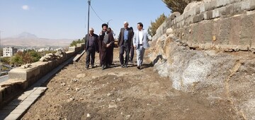 بازدید امام جمعه تویسرکان از پروژه‌های عمرانی شهری