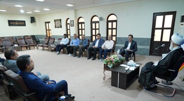 تصاویر/ دیدار برخی مسئولان با نماینده ولی‌فقیه در بوشهر