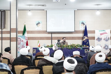 تصاویر/ نشست بصیرتی، ویژه فرماندهان بسیج مدارس حوزه علمیه قم