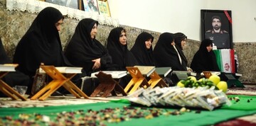 برگزاری جلسه خانگی قرآن محور در خرم آباد به نام شهید طاهرپور