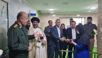 تجلیل امام جمعه گناوه از پرستاران