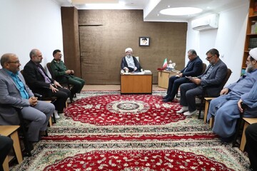 تصاویر/ جلسه هیئت امنای ستاد بازسازی عتبات عالیات استان با نماینده ولی‌فقیه در استان سمنان