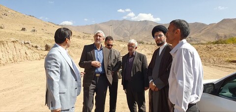 تصاویر / بازدید امام جمعه تویسرکان از پروژه‌های عمرانی شهرستان