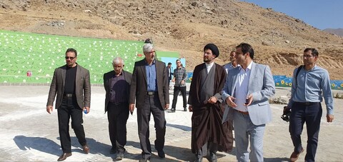 تصاویر / بازدید امام جمعه تویسرکان از پروژه‌های عمرانی شهرستان