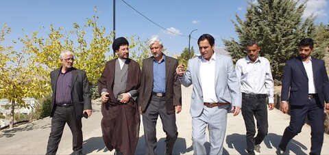 تصاویر / بازدید امام جمعه تویسرکان از پروژه‌های عمرانی شهرستان