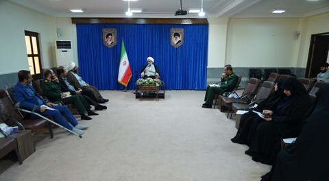 تصاویر/ دیدار برخی مسئولان با نماینده ولی‌فقیه در بوشهر