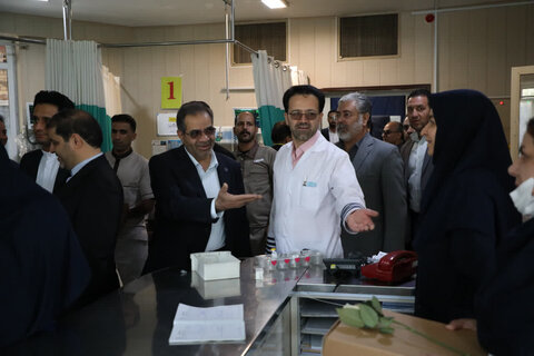 تصاویر/ تقدیر از پرستاران بیمارستان دولتی افشار یزد