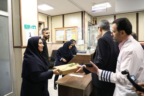 تصاویر/ تقدیر از پرستاران بیمارستان دولتی افشار یزد