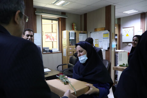 تصاویر/ تقدیر از پرستاران بیمارستان دولتی افشار یزد