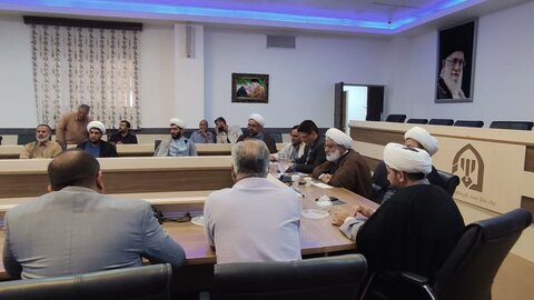 تصاویر/ نشست هم‌افزایی برنامه‌های کانون‌های فرهنگی هنری مساجد رفسنجان