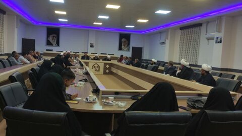 تصاویر/ نشست هم‌افزایی برنامه‌های کانون‌های فرهنگی هنری مساجد رفسنجان