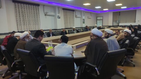 تصاویر/ نشست هم‌افزایی برنامه‌های کانون‌های فرهنگی هنری مساجد رفسنجان