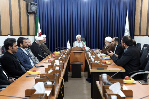 تصاویر/ آیین معرفی دبیر ستاد همکاری‌های حوزه و آموزش و پرورش