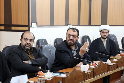 تصاویر/ آیین معرفی دبیر ستاد همکاری‌های حوزه و آموزش و پرورش