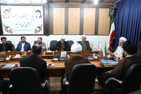 تصاویر/ آیین معرفی دبیر ستاد همکاری‌های حوزه و آموزش و پرورش