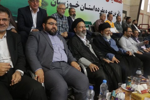 تصاویر/همایش متمرکز آموزشی زائرین عمره مفرده استان خوزستان