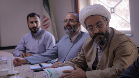 تصاویر/جلسه شورای معاونین حوزه علمیه استان همدان