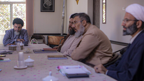 تصاویر/جلسه شورای معاونین حوزه علمیه استان همدان