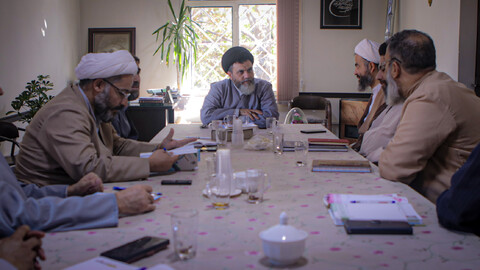 تصاویر/جلسه شورای معاونین حوزه علمیه استان همدان