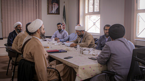 تصاویر/جلسه شورای معاونین حوزه علمیه استان همدان