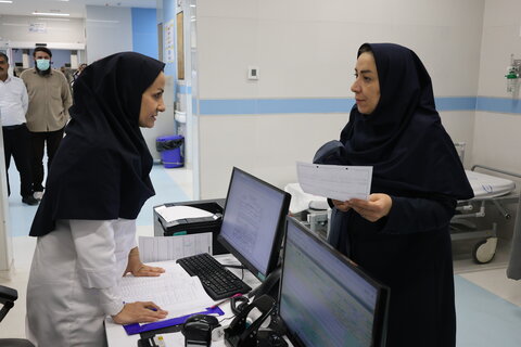 تصاویر/ دیدار امام جمعه شهرکرد با پرستاران