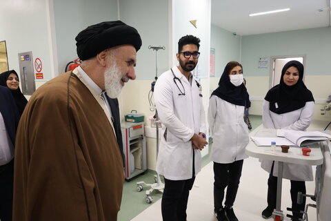 تصاویر/ دیدار امام جمعه شهرکرد با پرستاران