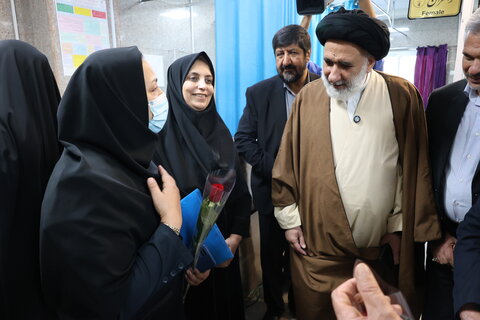 تصاویر/ دیدار امام جمعه شهرکرد با پرستاران