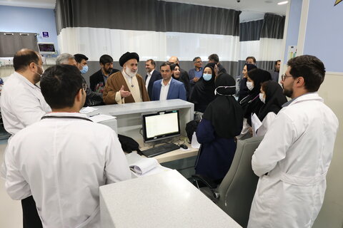 تصاویر/ دیدار امام جمعه شهرکرد با پرستاران