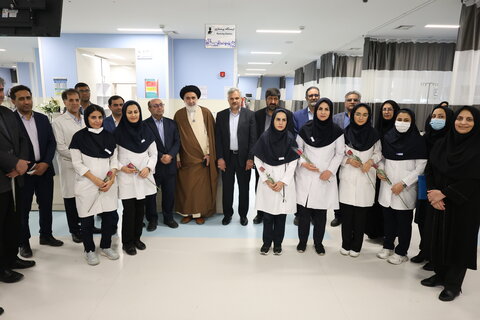 تصاویر/ دیدار امام جمعه شهرکرد با پرستاران