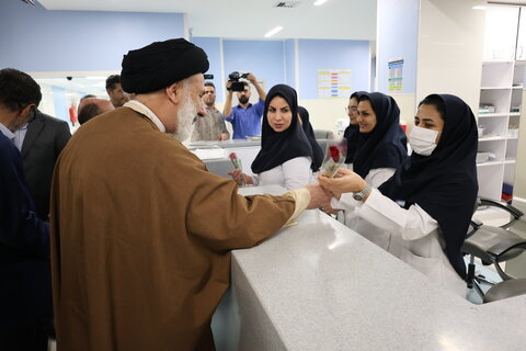 تصاویر/ دیدار امام جمعه شهرکرد با پرستاران