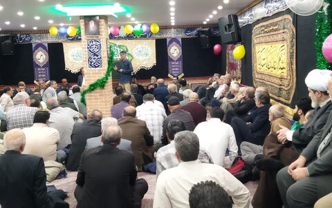 تصاویر/ آیین بزرگداشت حاج مهدی آصفی، پیرغلام اهل بیت(ع)