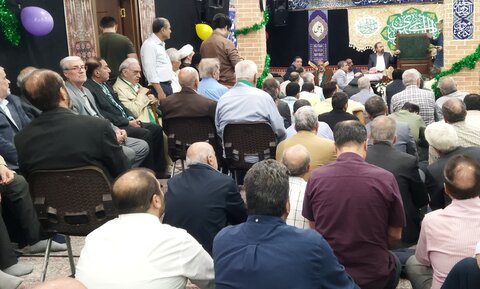 تصاویر/ آیین بزرگداشت حاج مهدی آصفی، پیرغلام اهل بیت(ع)