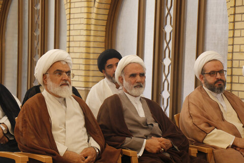 آیین  تودیع و معارفه مدیر حوزه علمیه استان کرمان