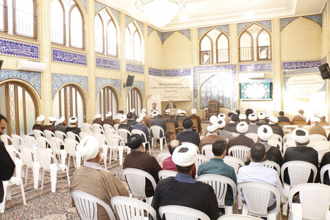 آیین  تودیع و معارفه مدیر حوزه علمیه استان کرمان