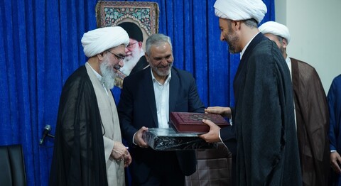 تصاویر/ آیین معارفه دبیر جدید ستاد امر به معروف بوشهر