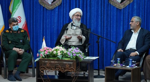 تصاویر/ آیین معارفه دبیر جدید ستاد امر به معروف بوشهر