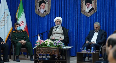 تصاویر/ آیین معارفه دبیر جدید ستاد امر به معروف بوشهر