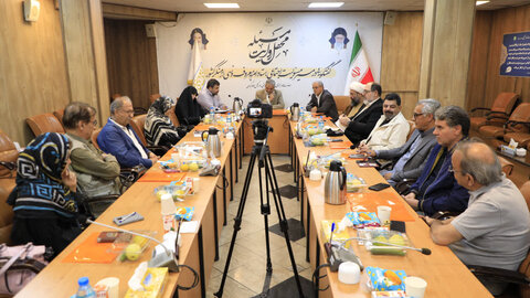 تصاویر/ نشست هم‌اندیشی ستاد امر به معروف و نهی از منکر با جمعی از هنرمندان