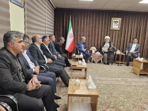 تصاویر/ دیدار وزیر فرهنگ و ارشاد اسلامی با نماینده ولی‌فقیه در استان کردستان