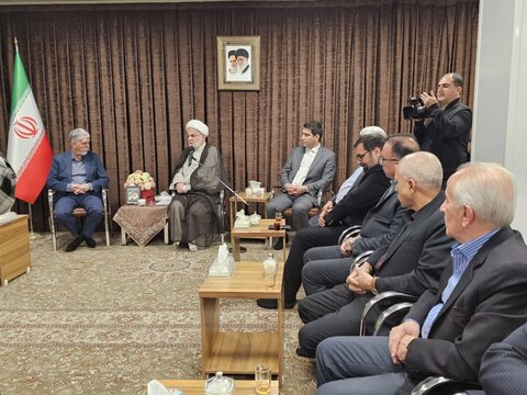 تصاویر/ دیدار وزیر فرهنگ و ارشاد اسلامی با نماینده ولی‌فقیه در استان کردستان