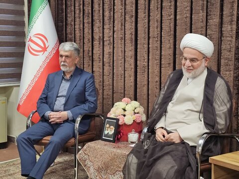 تصاویر/ دیدار وزیر فرهنگ و ارشاد اسلامی با نماینده ولی‌فقیه در استان کردستان